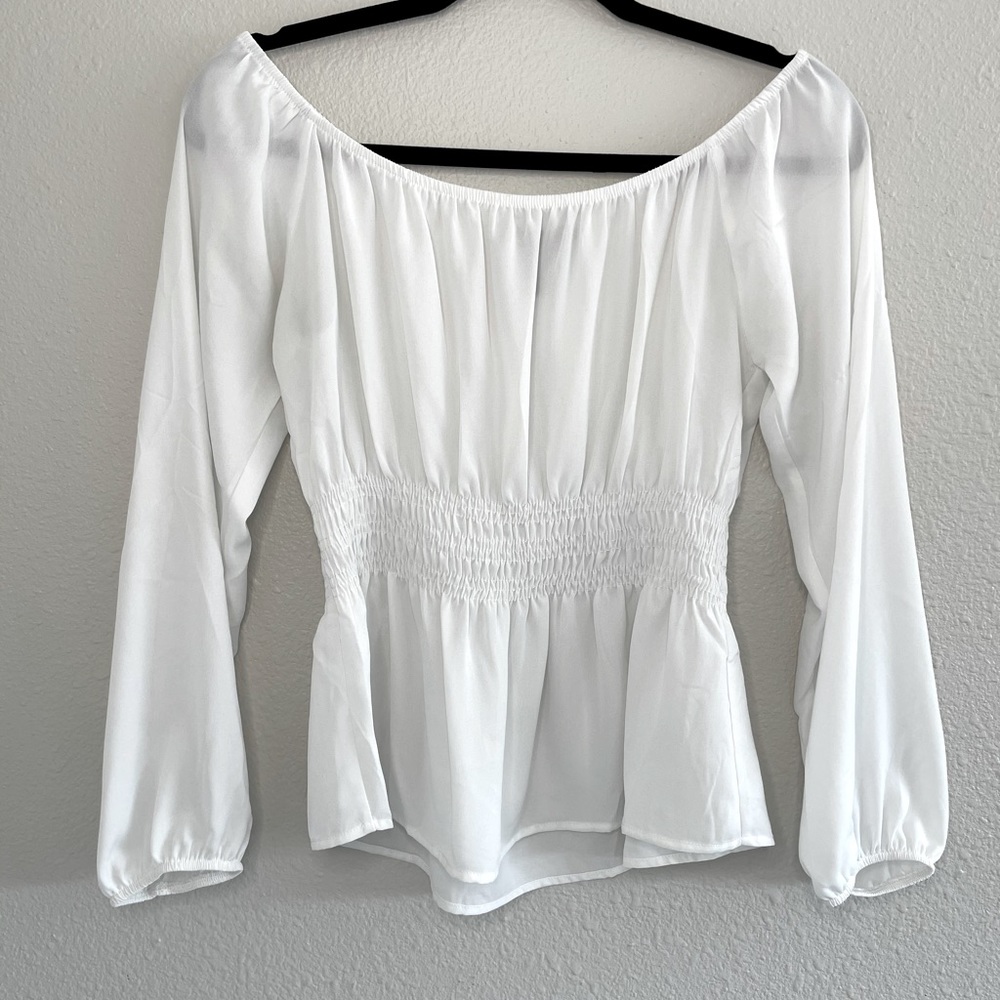 Bohemian White Blouse